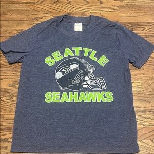 Kid’s Seattle Seahawks Blue T-Shirt Medium